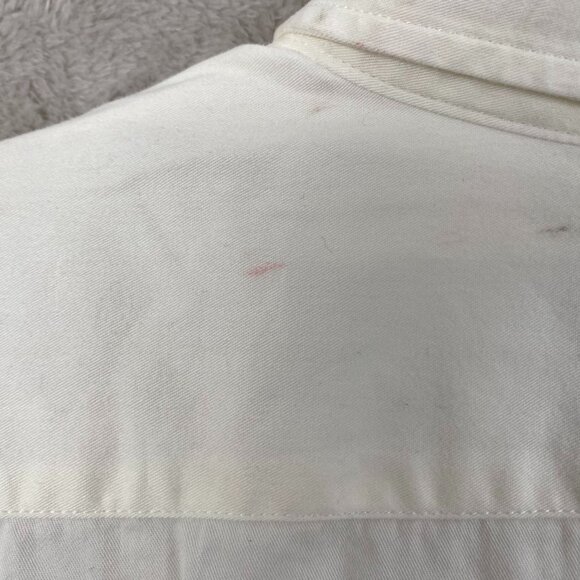 Eddie Bauer Mens Shirt 3XLT Relaxed Fit Cotton Short Sleeve Casual White - Picture 15 of 16